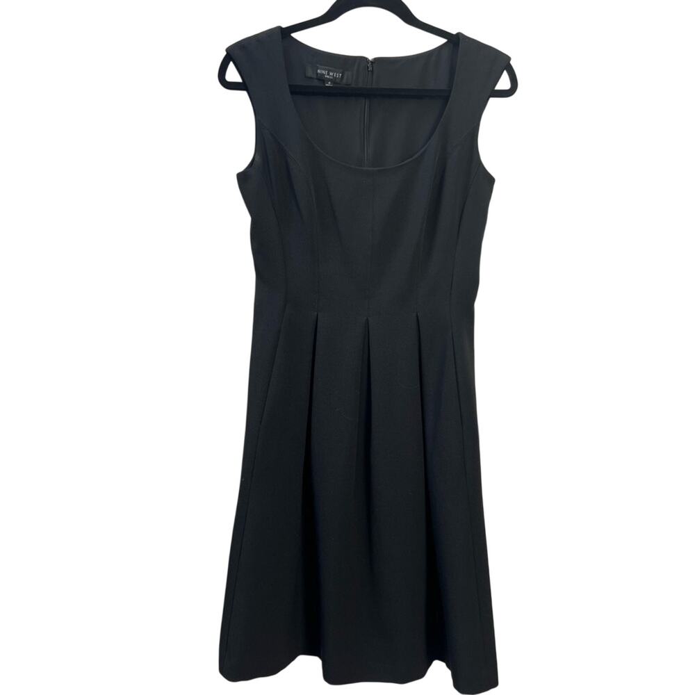 Nine West Pleated Sleeveless Women’s Dress Size 4